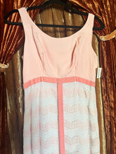 Size 6 Pink Lace Maxi Dress with Velvet Ribbon